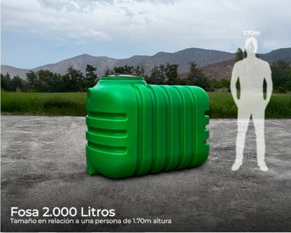 Fosa Septica 2000lts (6 usuarios)