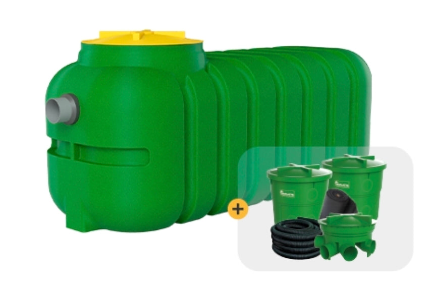 Kit fosa séptica 1200lts