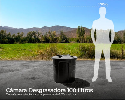 Camara Interceptora de Grasas 100lts